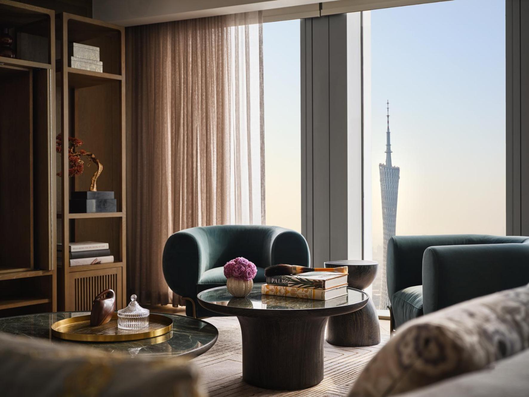 Rosewood Guangzhou, Enjoy Free Shuttle Bus Service Between The Hotel And The Canton Fair Complex During The Canton Fair Exterior foto