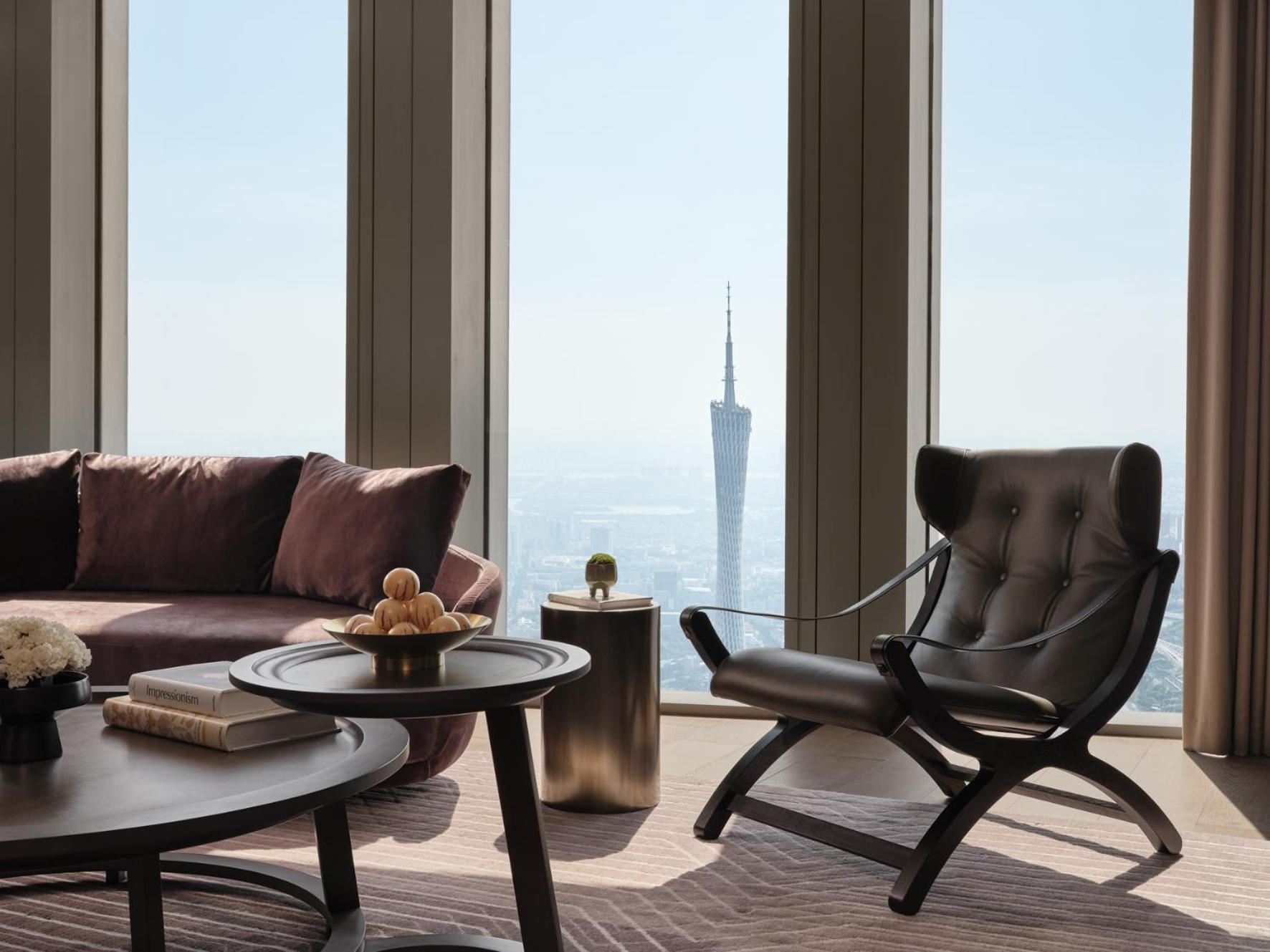 Rosewood Guangzhou, Enjoy Free Shuttle Bus Service Between The Hotel And The Canton Fair Complex During The Canton Fair Exterior foto